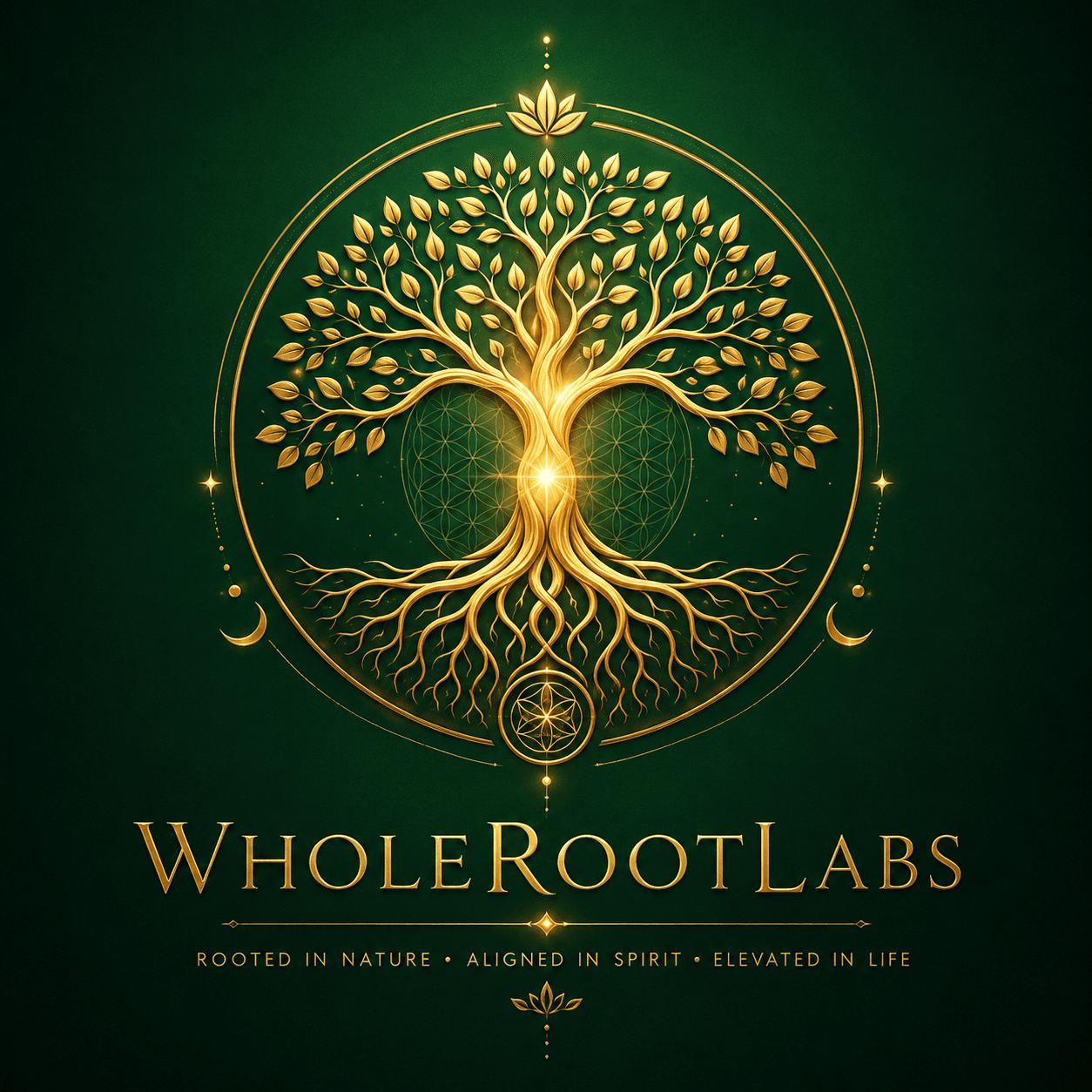 WholeRootLabs logo